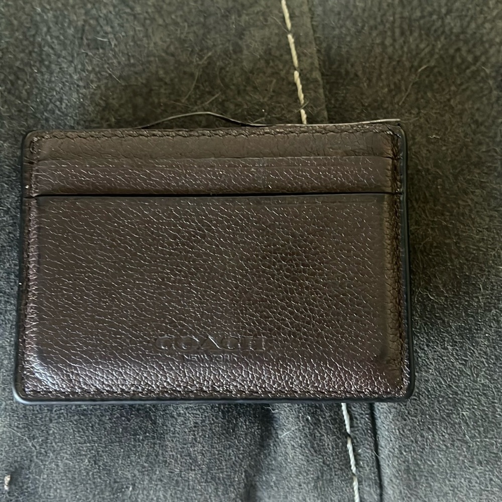 Men coach card holder